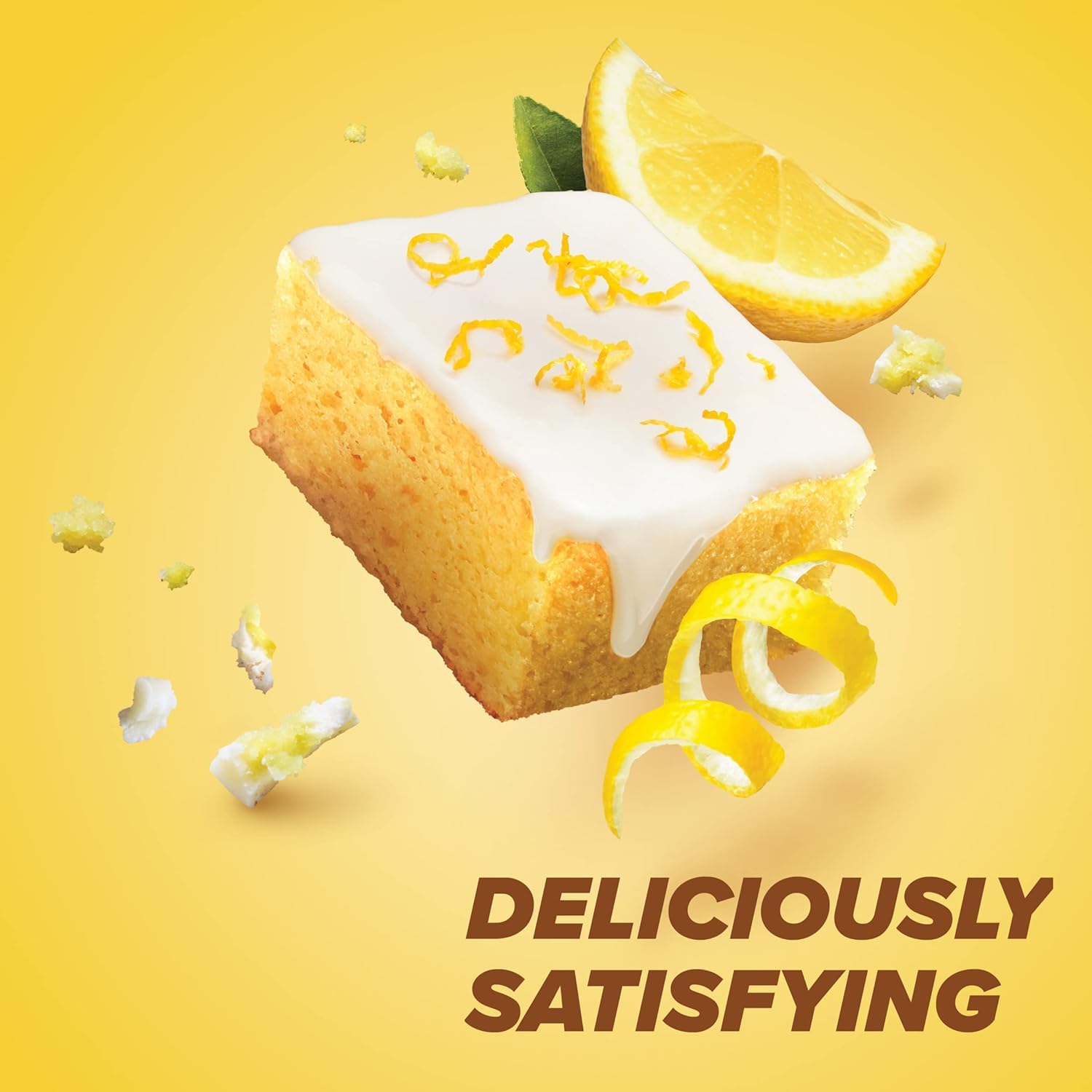 Lulurose Pure Protein Bars - Lemon Cake Flavor, 12 Count, 1.75 oz, High Protein Snacks for Energy Support, Low Sugar & Nutritious - Espot.com.au