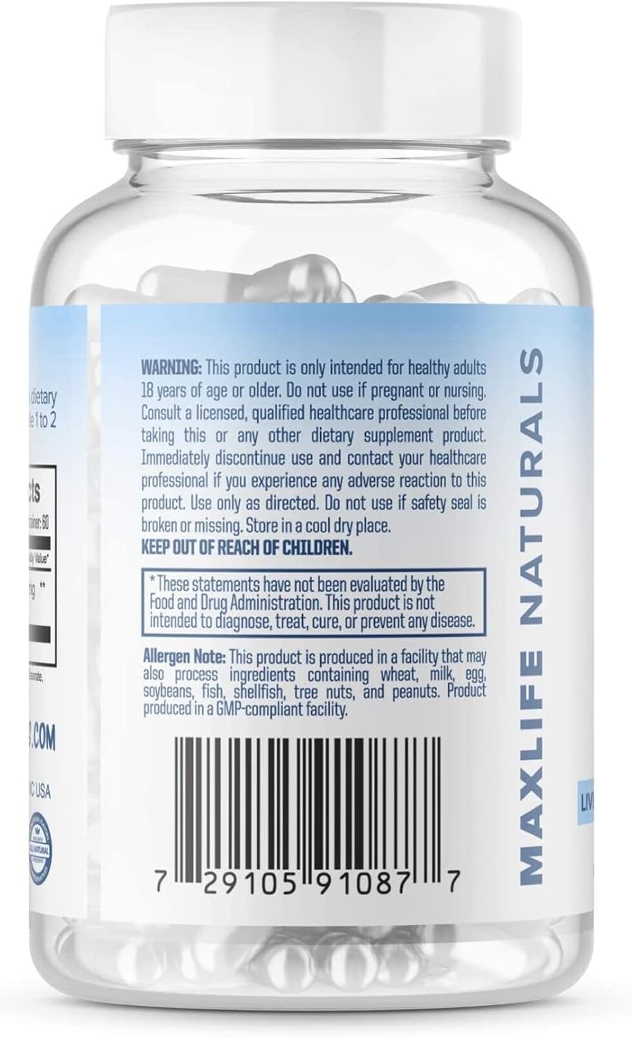 tudca-liver-support-supplement-500mg---60-servings-liver-cleanse-aid---bile-salt-detox-cleanse---tudca-supplement-for-liver-rescue---maxlife-naturals-liver-health-formula-8