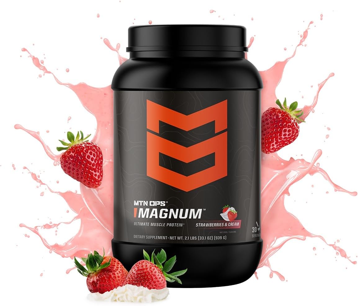 mtn-ops-magnum-strawberries-cream-protein-powder---30-servings-23g-whey-isolate-protein-bcaas-zero-sugar-gluten-free-1