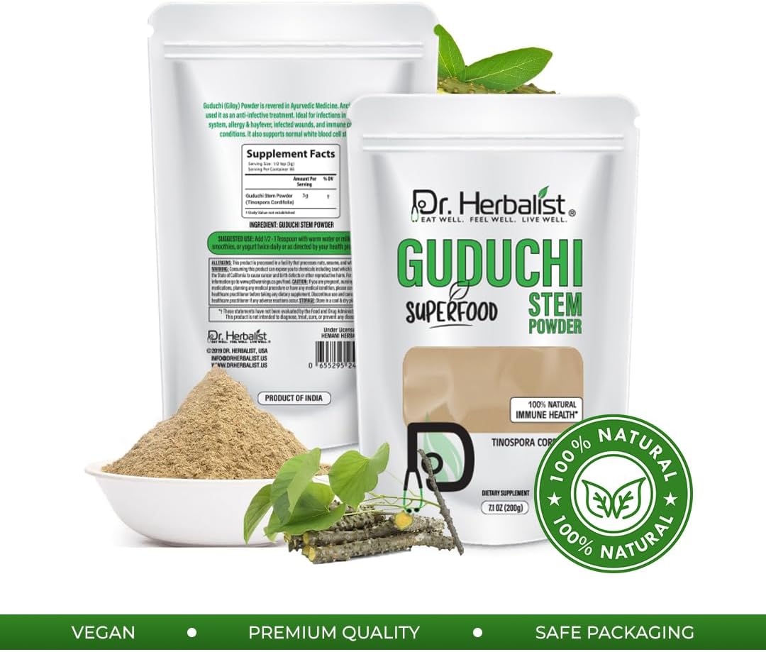 herbalist-guduchi-stem-powder-200g---tinospora-cordifolia-detox-immune-support-2