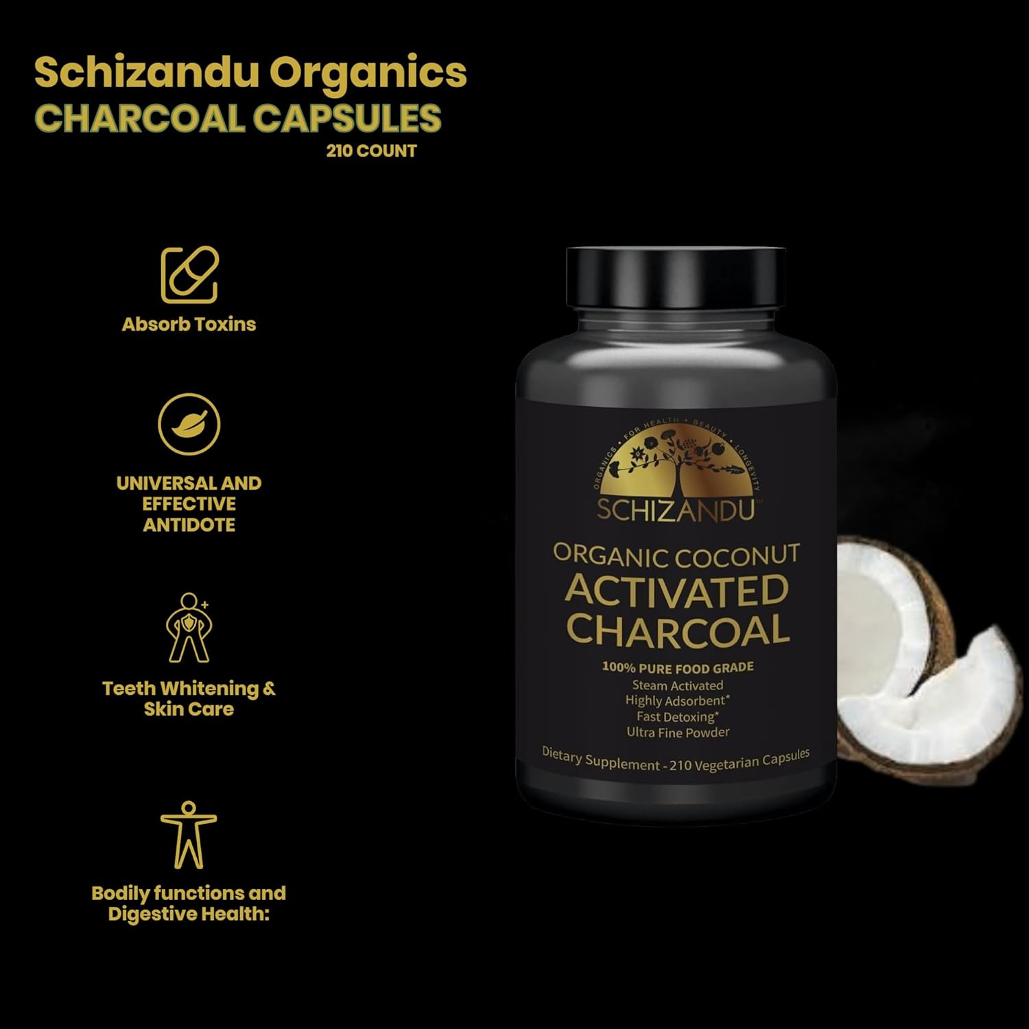 vegan-activated-coconut-charcoal-capsules---organic-non-gmo-supplement-for-health-support---x-large-bottle-210-count---no-additives-3
