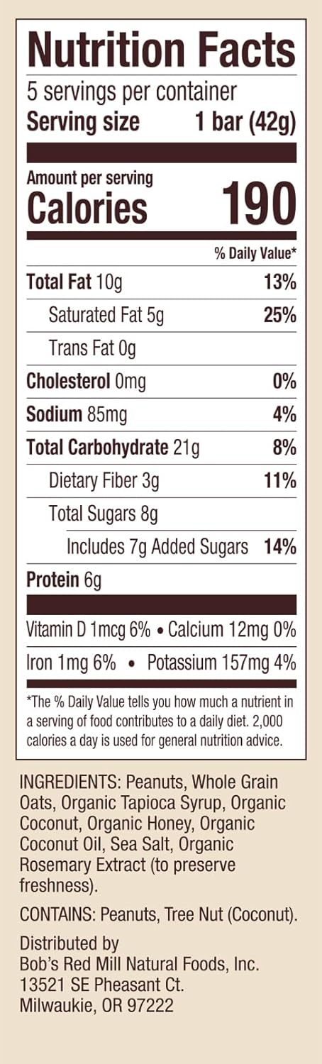 gluten-free-peanut-butter-coconut-oats-snack-bars---bobs-red-mill---5-bars-pack-of-1---non-gmo-whole-grain-snacks-4