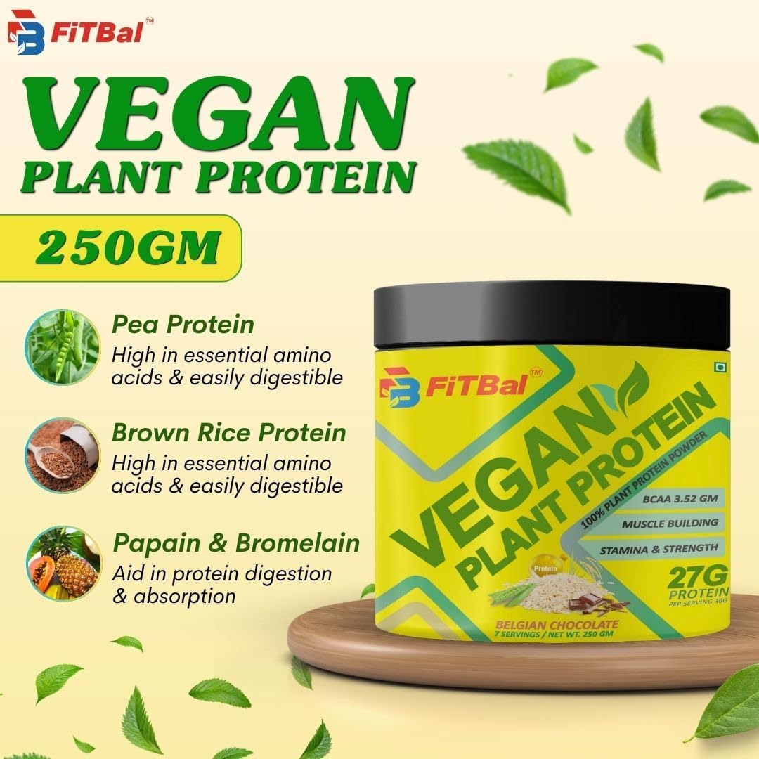 fitbal-vegan-plant-protein-powder---pea-brown-rice-protein-blend-250g-7-servings-27g-protein-per-serving-435g-glutamine-353g-bcaas-high-quality-plant-based-supplement-5