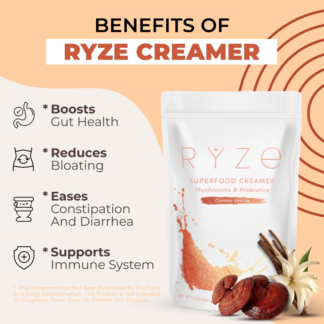 ryze-superfood-creamer-with-mushrooms-and-probiotics---6-adaptogenic-mushroom-blend-for-energy-focus-digestion-and-immunity---gluten-free-keto-friendly---cordyceps-lions-mane-turkey-tail---30-servings-2