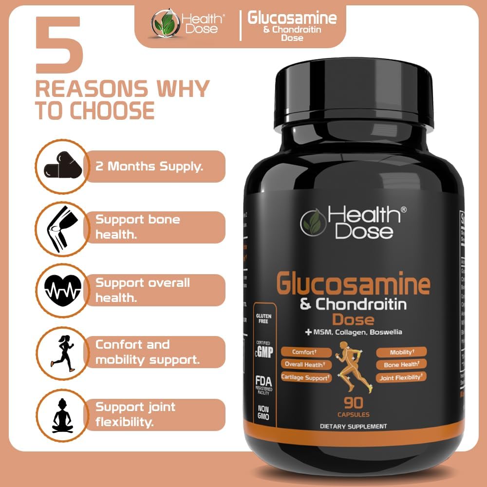 5-pack-glucosamine-plus-joint-support-capsules-with-msm-collagen-and-boswellia-for-cartilage-support-mobility-and-antioxidant-properties---90-capsules-4