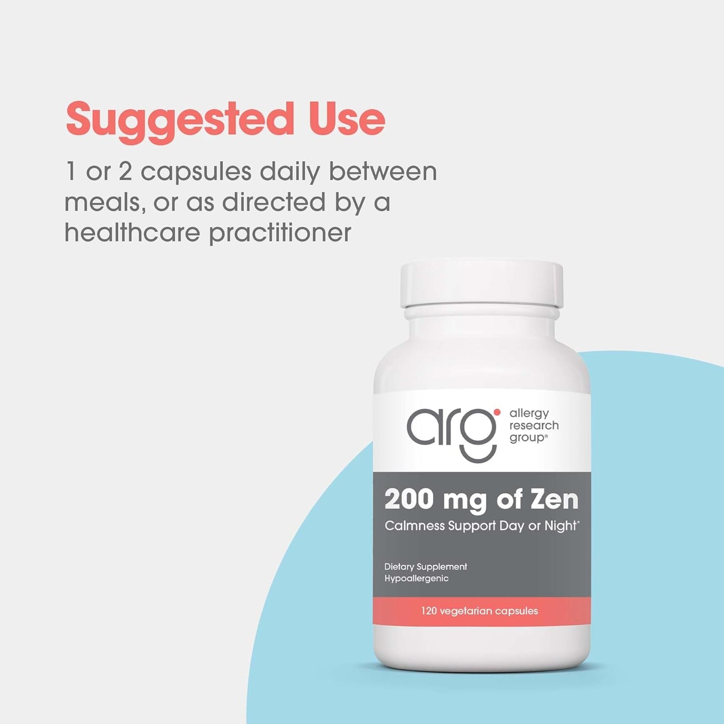 allergy-research-group-200mg-of-zen-supplement---gaba-and-l-theanine-capsules-for-calmness-support-day-or-night---hypoallergenic-vegetarian---120-count-6