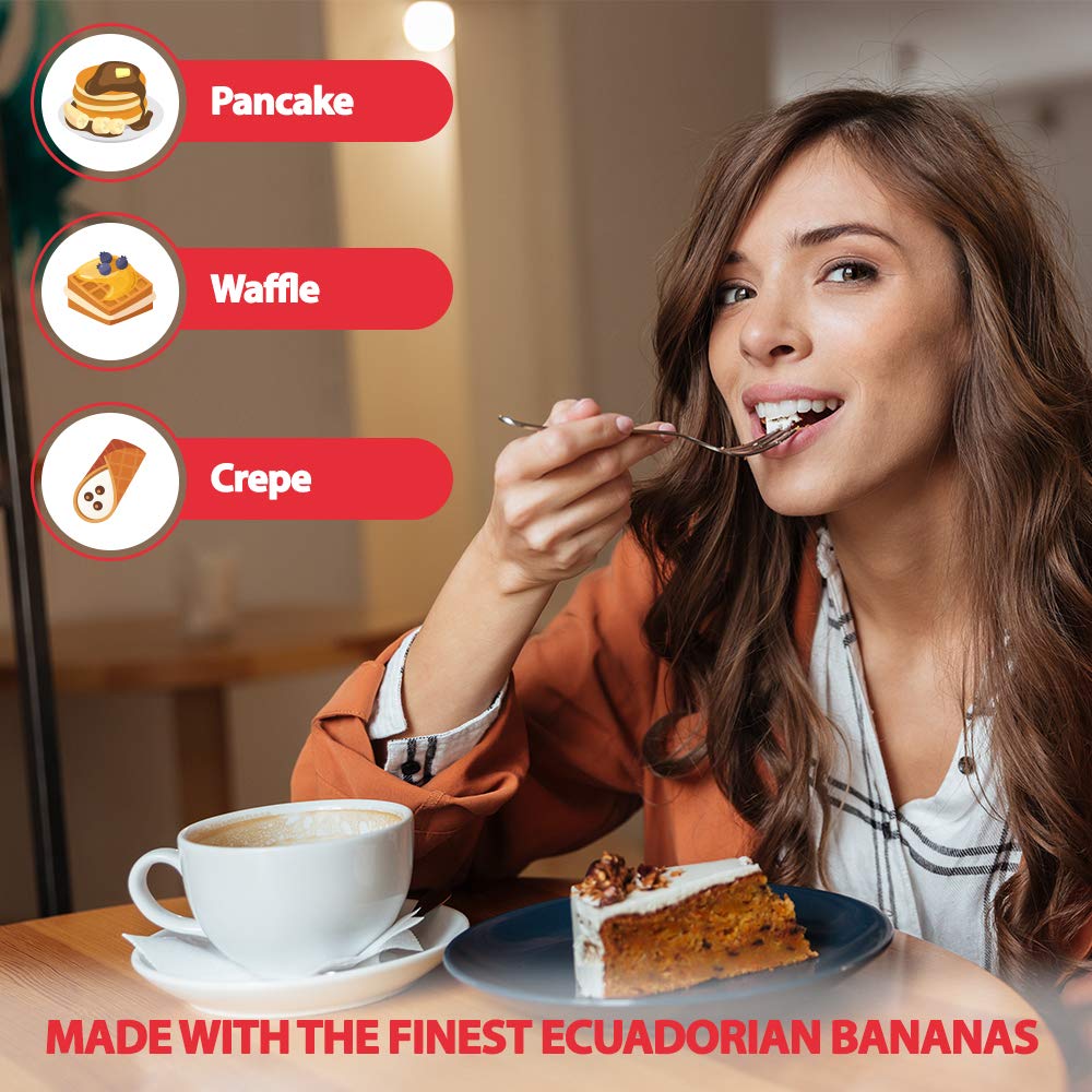 Organic Banana Flour - Gluten-Free All-Purpose Flour Alternative for Baking & Cooking - Grain-Free Vegan Option, High Fiber & Vitamins for Keto & Paleo, 32oz Bag - Espot.com.au