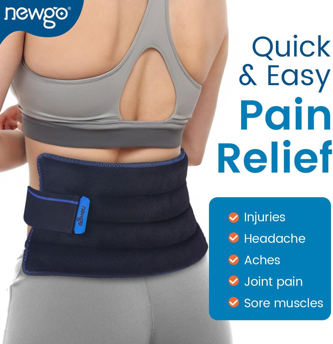 reusable-cold-ice-pack-wrap-sleeve-for-sport-injuries---long-lasting-cooling-therapy-with-ice-cubes-for-ankle-knee-elbow-back-head---swelling-bruises-sprain-joint-muscle-pain-relief-2