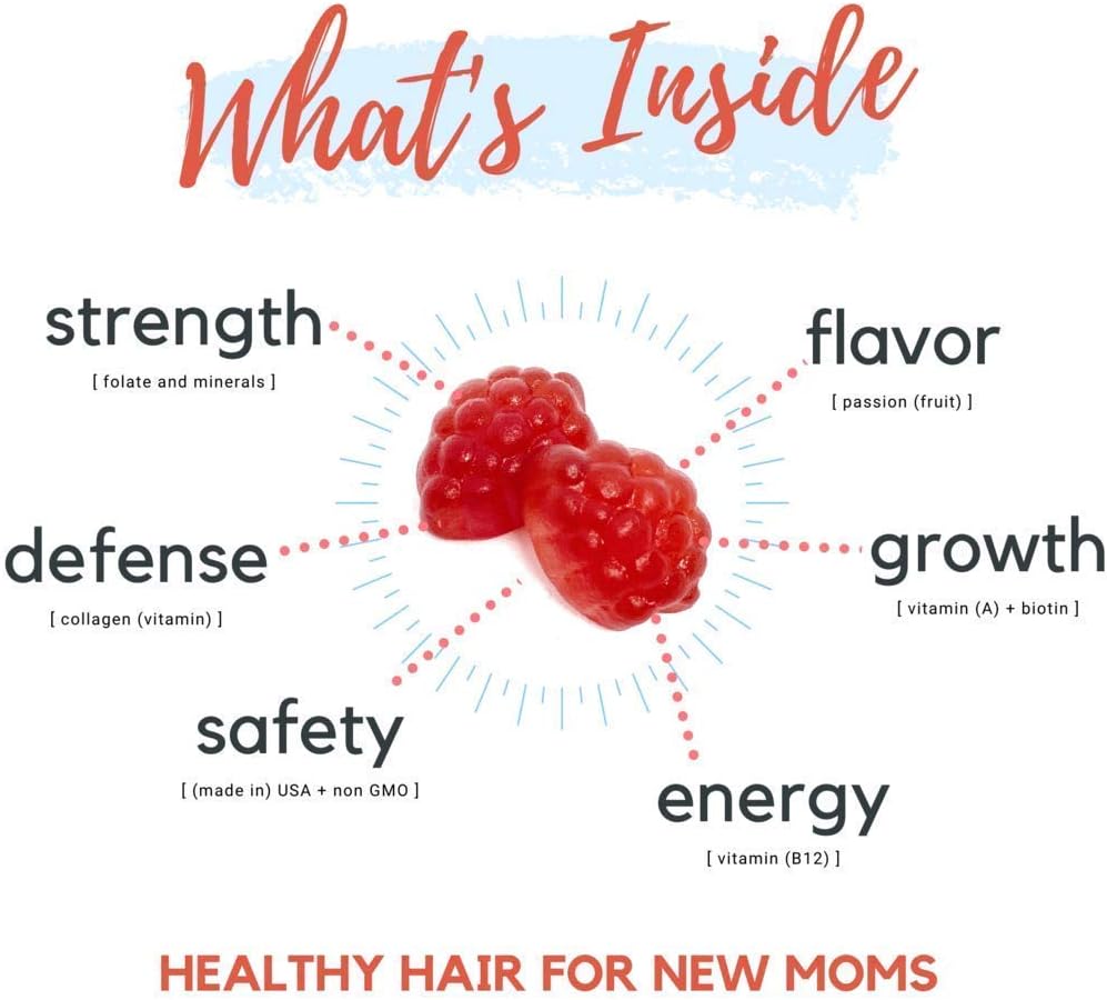postpartum-hair-loss-support-gummies-with-biotin-collagen-folate---passion-fruit-flavored-vitamins-for-new-moms-5