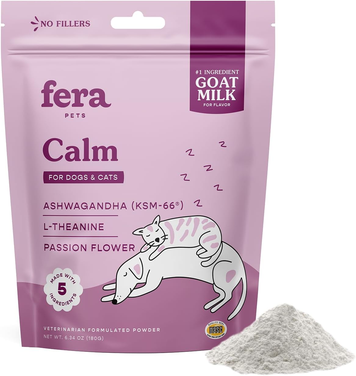 organic-calming-goat-milk-pet-supplement-for-cats-dogs---vet-formulated-for-anxiety-stress-hyperactivity---ashwagandha-gaba---60-servings-1