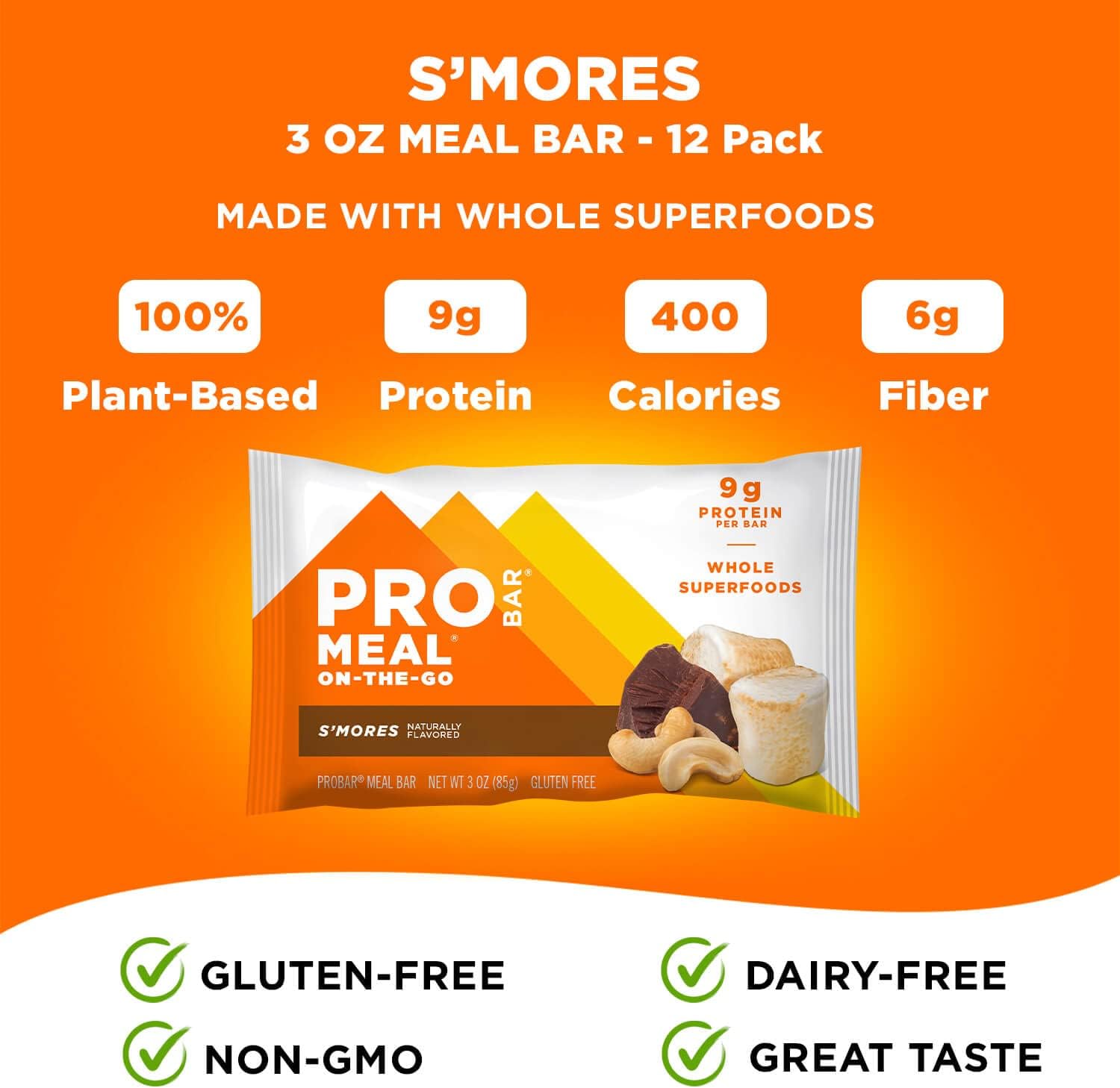 probar-meal-bar---smores-flavor-non-gmo-gluten-free-plant-based-with-whole-food-ingredients-for-natural-energy-12-count-4