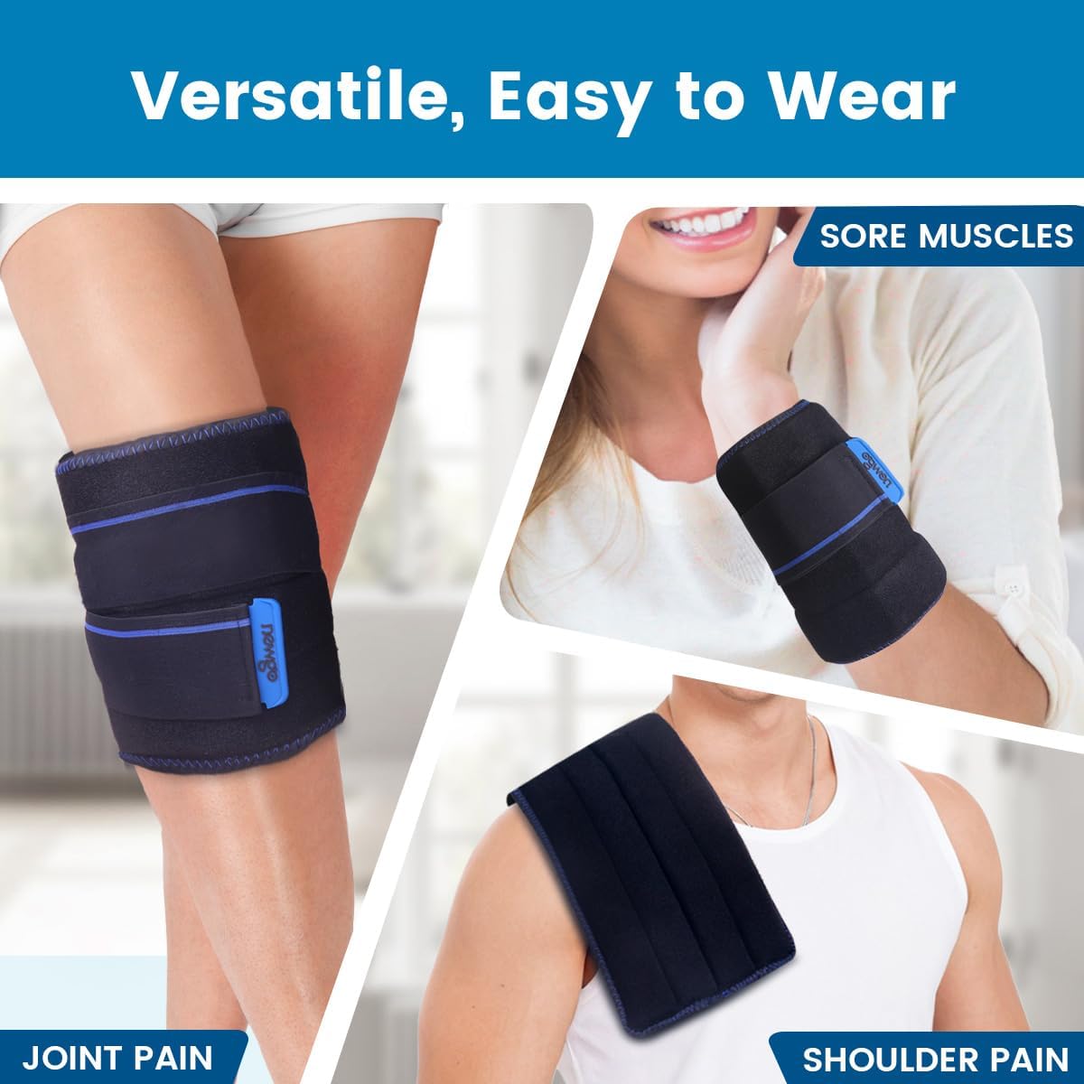 reusable-cold-ice-pack-wrap-sleeve-for-sport-injuries---long-lasting-cooling-therapy-with-ice-cubes-for-ankle-knee-elbow-back-head---swelling-bruises-sprain-joint-muscle-pain-relief-6