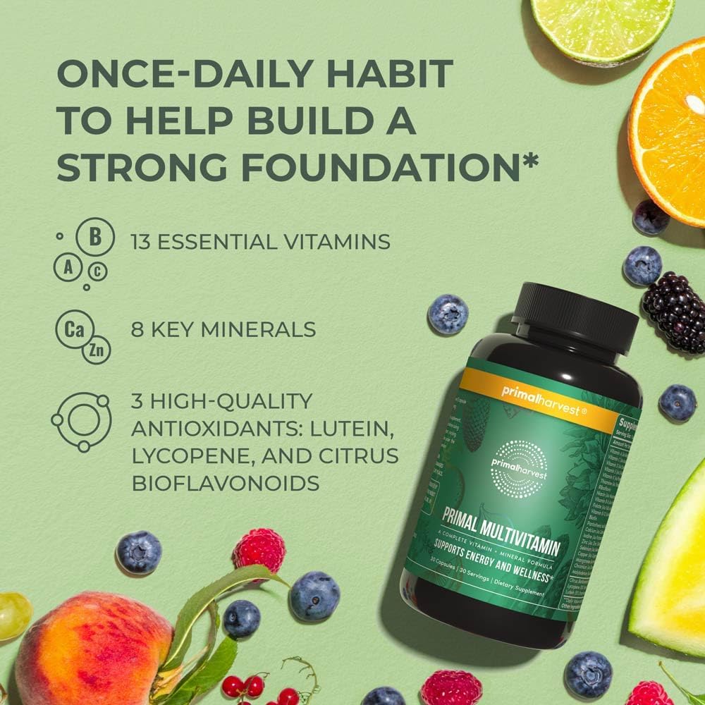 primal-harvest-multivitamin---daily-supplement-for-women-men-with-21-essential-vitamins-minerals---vitamin-a-c-d-e-b12-b6-biotin-folic-acid-zinc-copper-selenium-5