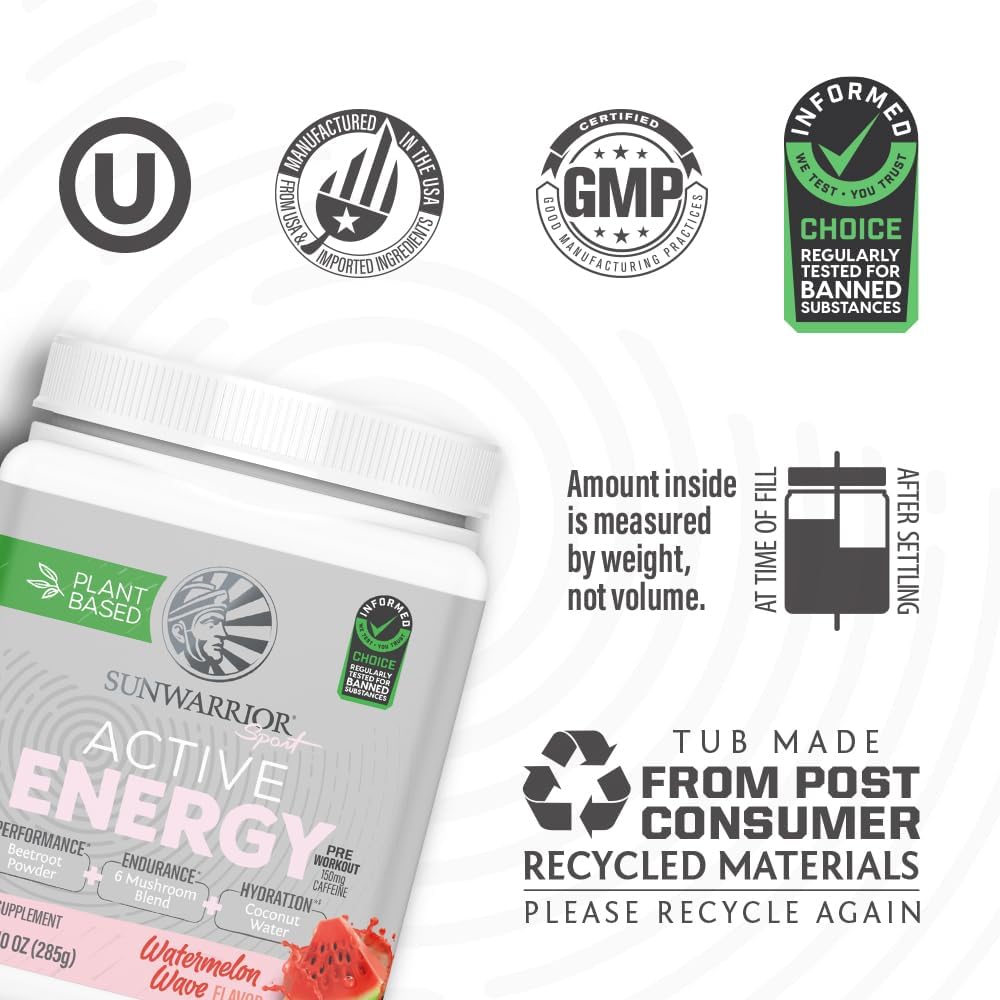 sunwarrior-watermelon-wave-plant-based-preworkout-powder-with-coconut-water-mushroom-blend---30-servings---soy-sugar-gluten-dairy-and-synthetic-free-for-sport-active-energy-3