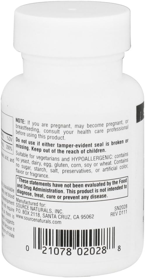 source-naturals-megafolinic-800mcg-folic-acid-tablets-for-brain-and-cell-health---120-count-4
