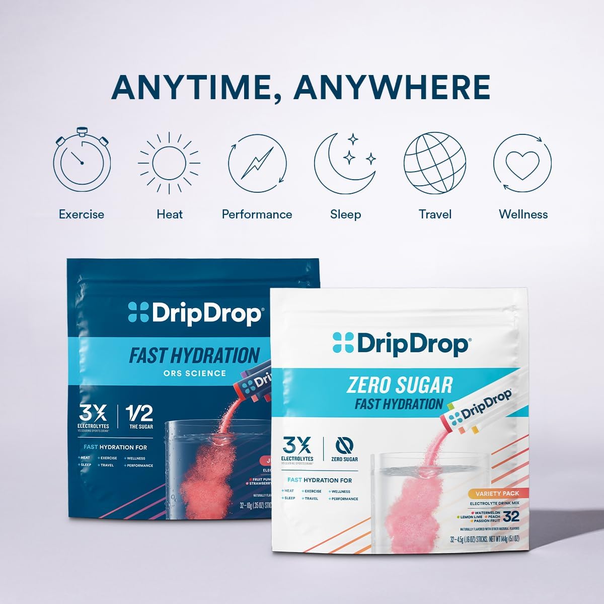 dripdrop-hydration-peach-electrolyte-drink-mix-packets---sugar-free-single-serve-powder-sticks---non-gmo-gluten-free-vegan---32-count-9