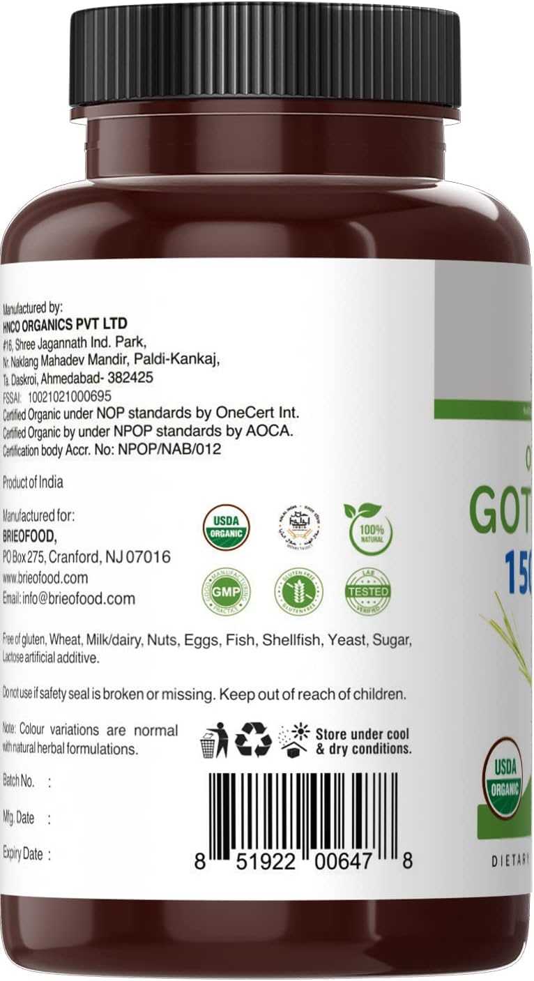 brieofood-organic-gotu-kola-1500mg---90-vegetarian-tablets---gluten-free---45-servings-5