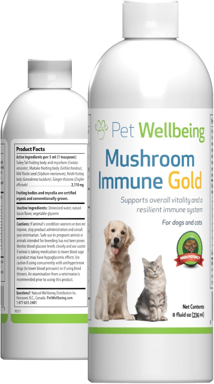pet-wellbeing-immune-system-support-kit-with-mushrooms-for-dogs-cats---vet-formulated-for-antioxidant-protection---includes-turkey-tail-reishi-maitake-astragalus-2