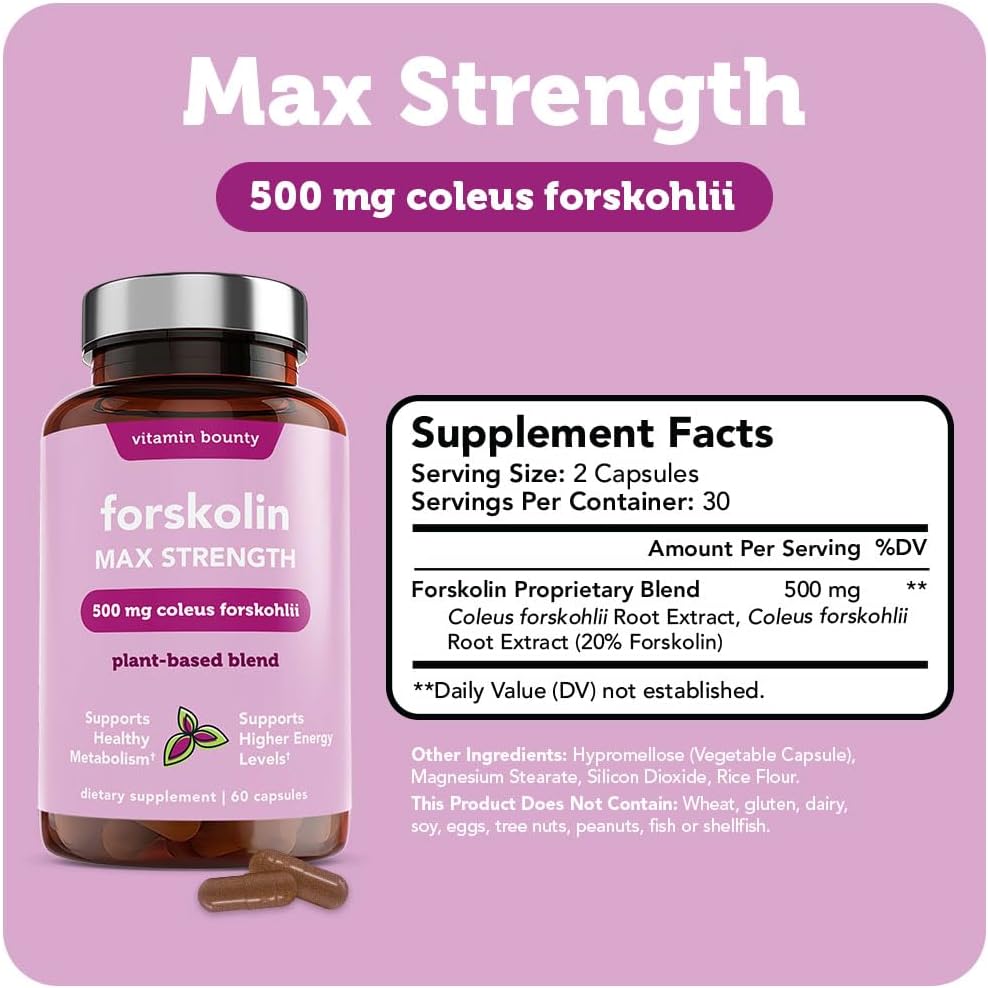 max-strength-forskolin-supplement-for-weight-management-digestive-health---60-capsules---natural-formula-by-vitamin-bounty-3