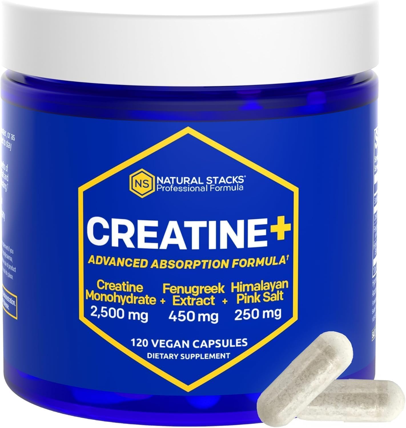 MagTech Magnesium and Creatine Monohydrate Bundle - Chelated Magnesium Complex for Brain Health and Strength - 210 Capsules - Espot.com.au