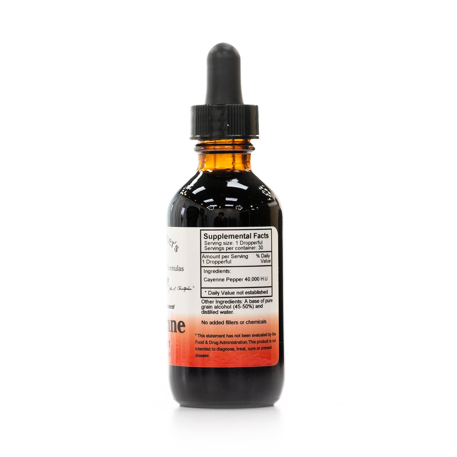 Premium Christopher's Original Formulas Cayenne Extract Liquid - 2 fl oz | Herbal Supplement for Wellness - Espot.com.au