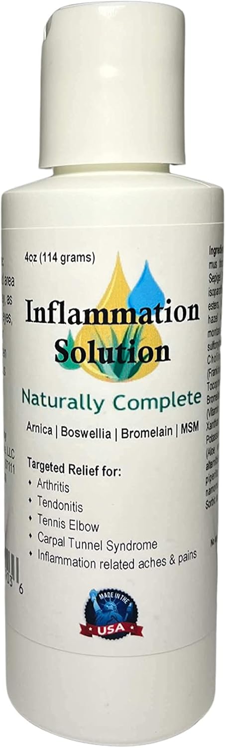 inflammation-relief-cream-with-arnica-vitamin-b6-msm---4-oz-bottle-for-back-neck-knee-hand-shoulder-foot---safe-with-arthritis-gloves-braces---back-pain-massager-compatible-1