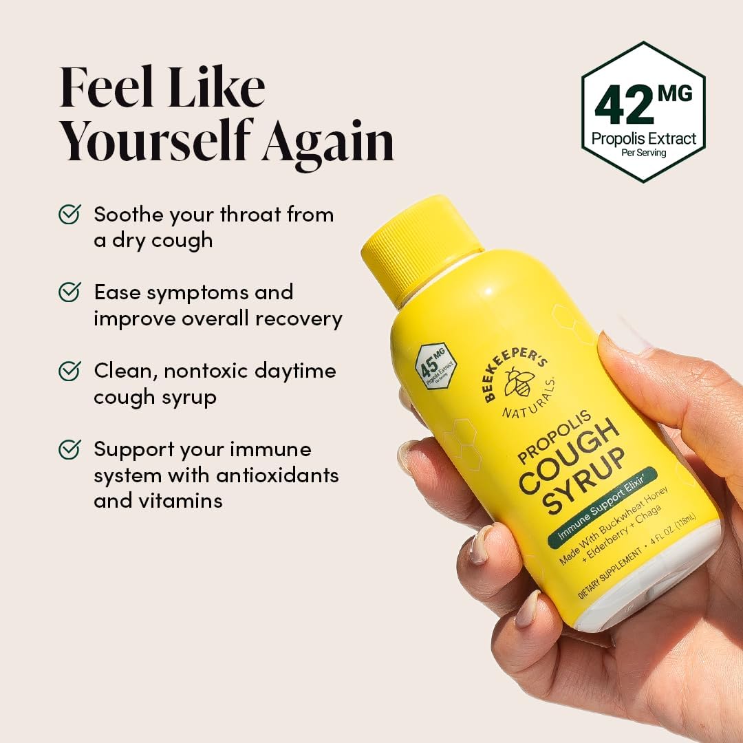 daytime-beekeepers-naturals-propolis-honey-cough-syrup-for-adults-with-elderberry---immune-support-throat-soothing-4-oz-4