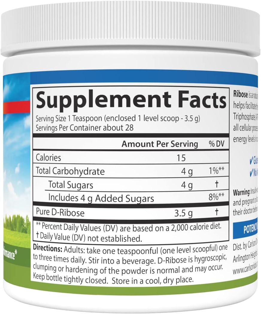 carlson-100-pure-d-ribose-powder---non-gmo-energy-boost-for-muscle-recovery-athletic-performance---353-oz-100-g-2