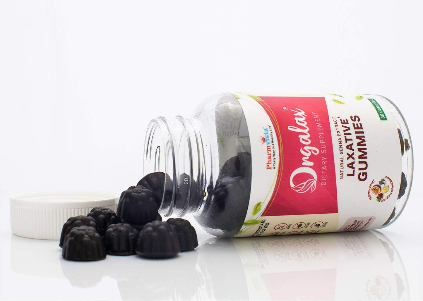 orgalax-senna-laxative-gummies-for-gentle-relief-of-occasional-constipation---60-vegan-gummies-mixed-natural-fruit-flavors---made-in-usa-2