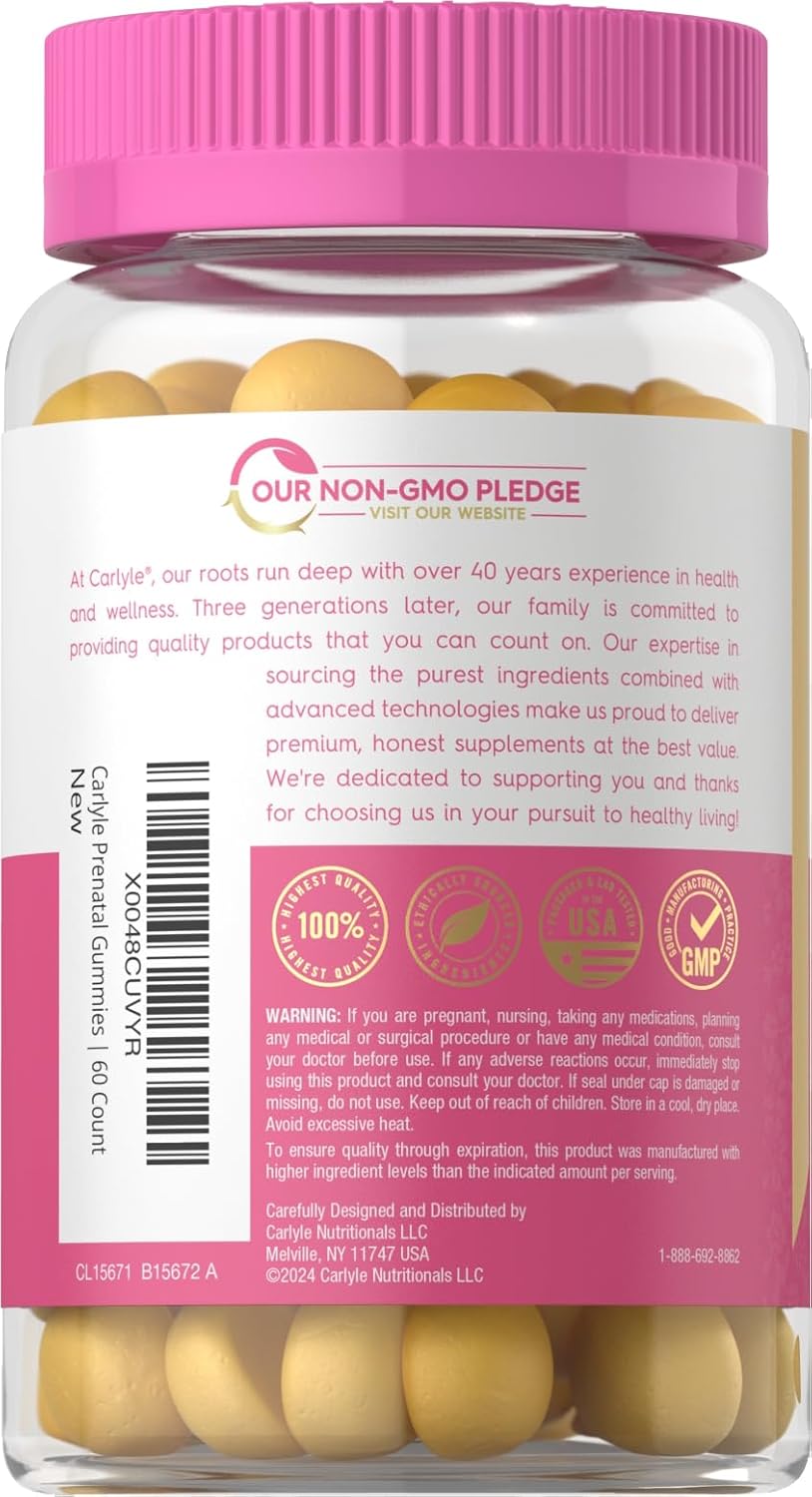 carlyle-prenatal-gummies-with-dha-and-folic-acid---60-count-fruit-flavor-supplement-for-women---non-gmo-and-gluten-free-3