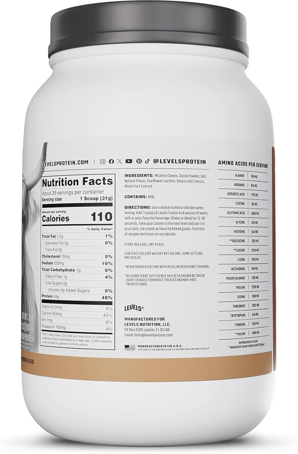 levels-nutrition-100-micellar-casein-protein-powder---hormone-free-chocolate-flavor---2lb-jar---premium-quality-supplement-for-muscle-recovery-and-growth-7