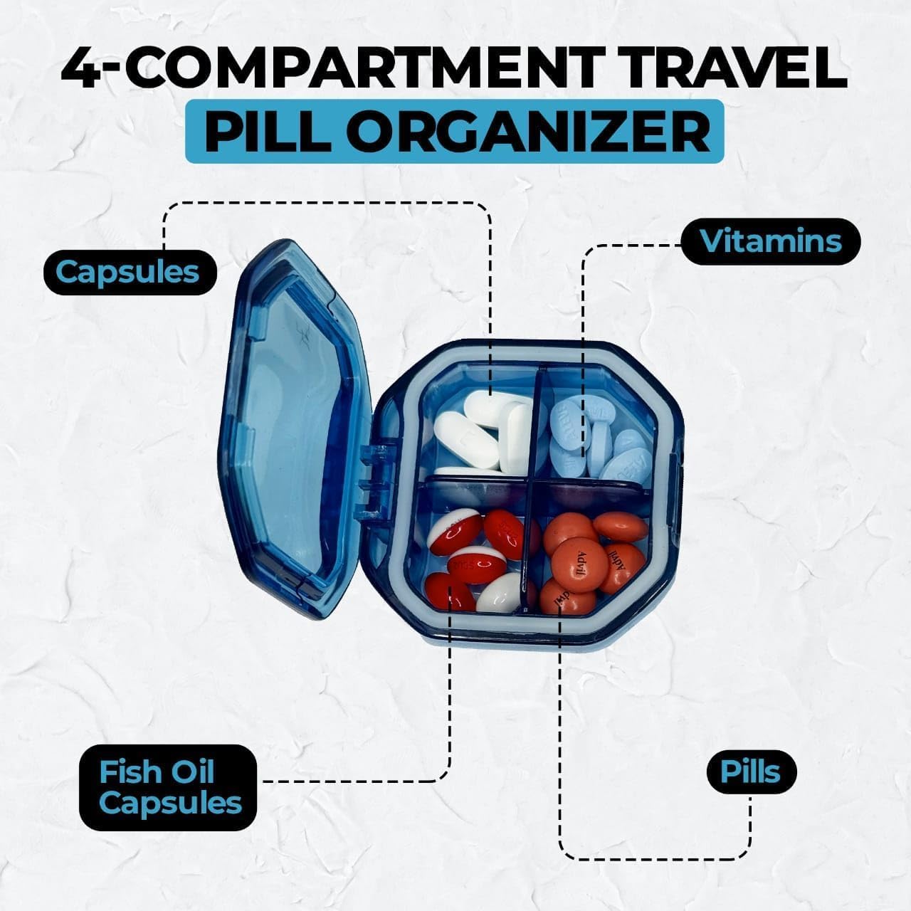 blue-yourrx-travel-pill-organizer-with-4-compartments---durable-and-watertight-pill-case-for-vitamins-supplements-and-medicine---compact-pill-container-for-purse---travel-size-pill-holder-3