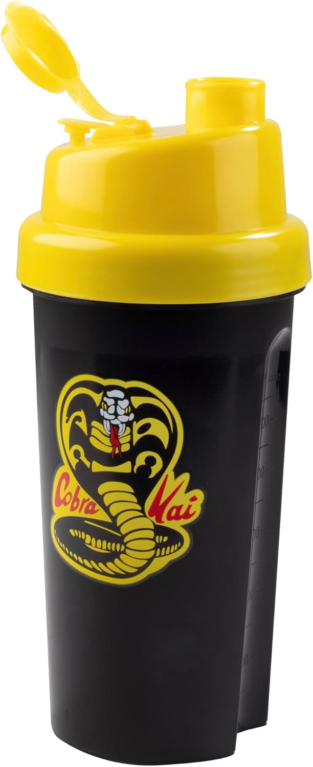 officially-licensed-cobra-kai-season-6-shaker-bottle---25oz-blender-mixer-ball-for-protein-powder-sports-drinks-shakes-smoothies---karate-kid-valentines-day-gift---kids-teens-adults-4