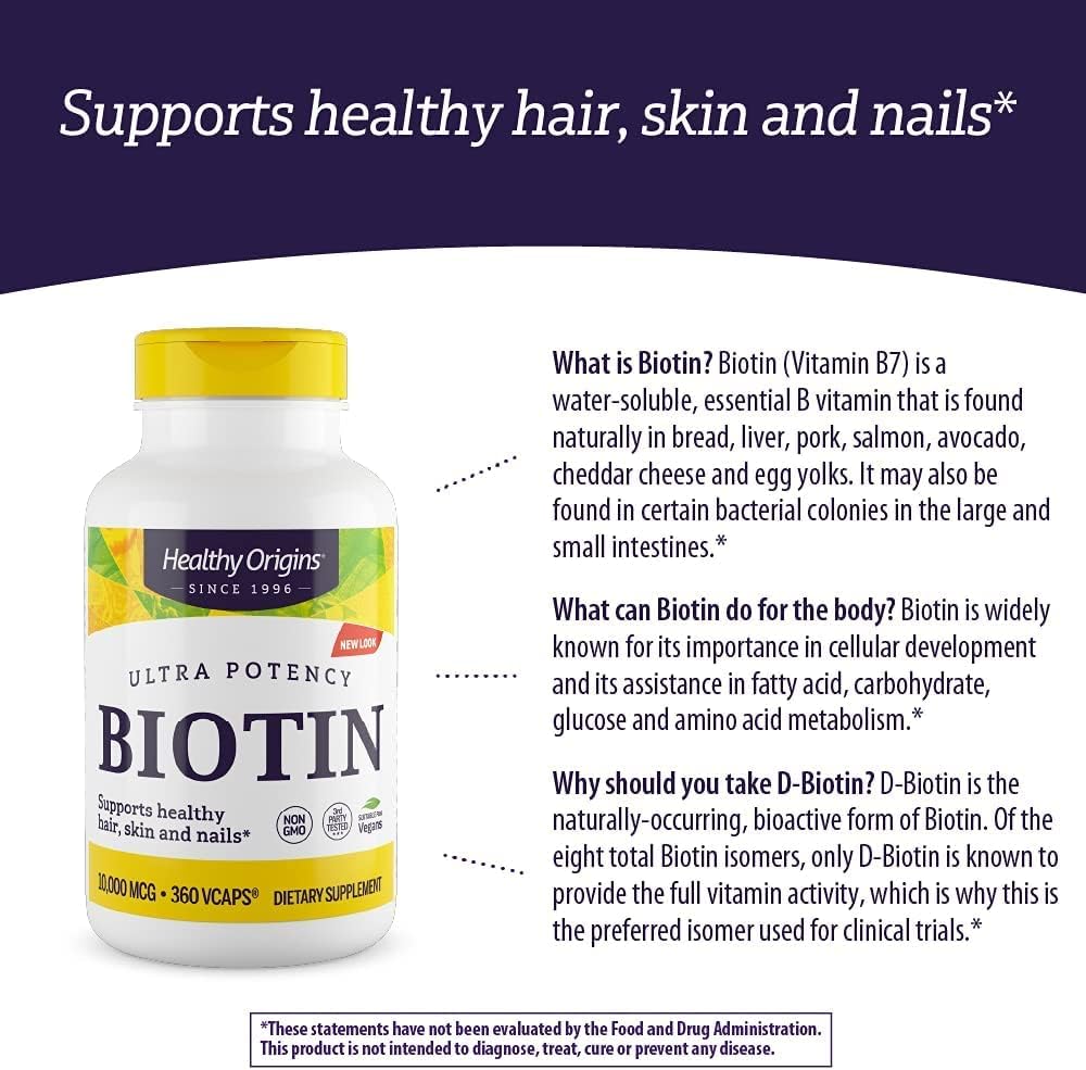 high-strength-biotin-b7-10000-mcg-for-skin-hair-nails---non-gmo-gluten-free-vegan---360-veg-capsules-by-healthy-origins-6