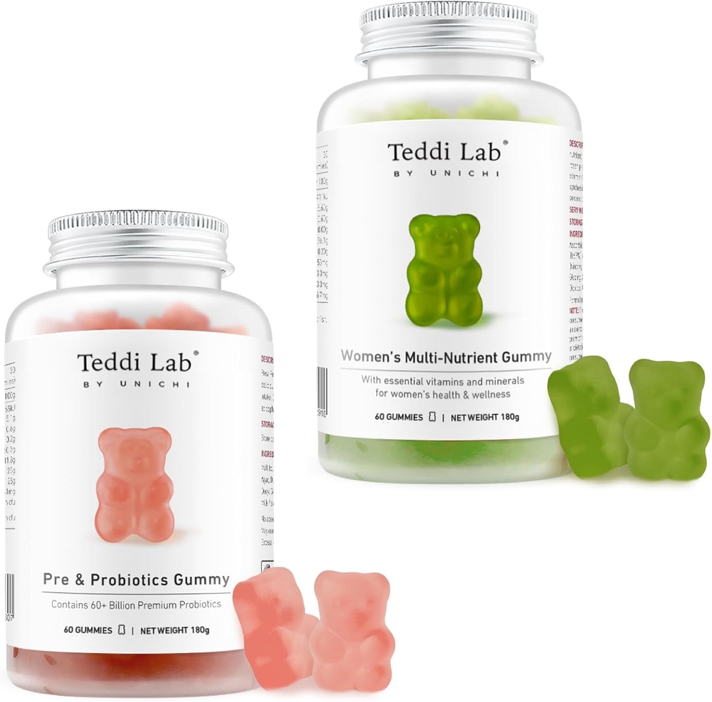 unichi-womens-multi-nutrient-and-pre-probiotics-gummy-bundle---daily-health-support-for-women-immune-and-digestive-health---2-pack-1