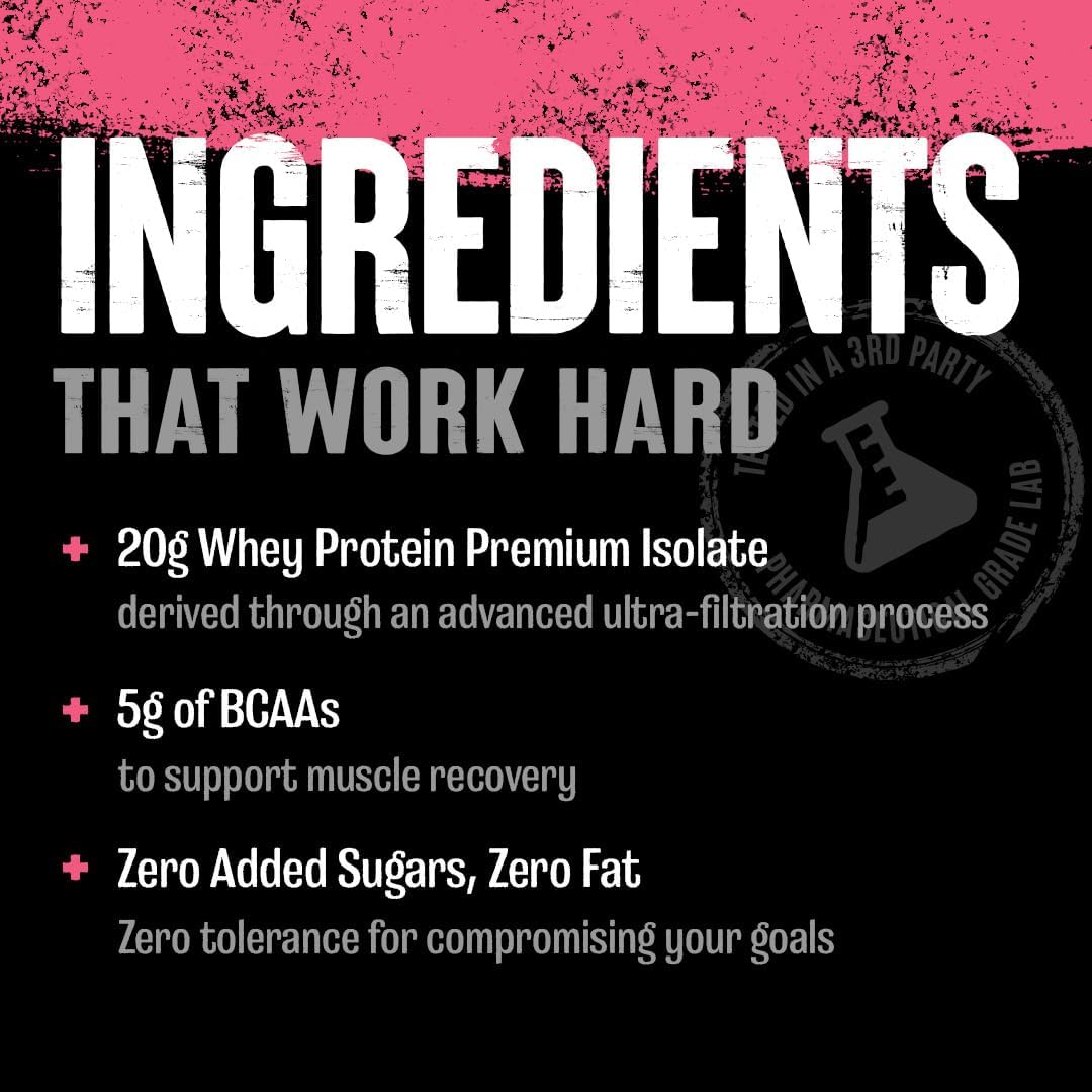 watermelon-limeade-clear-whey-isolate-protein-powder---easy-digestion-5g-bcaa-refreshing-drink-for-men-women-500g-20-servings-6