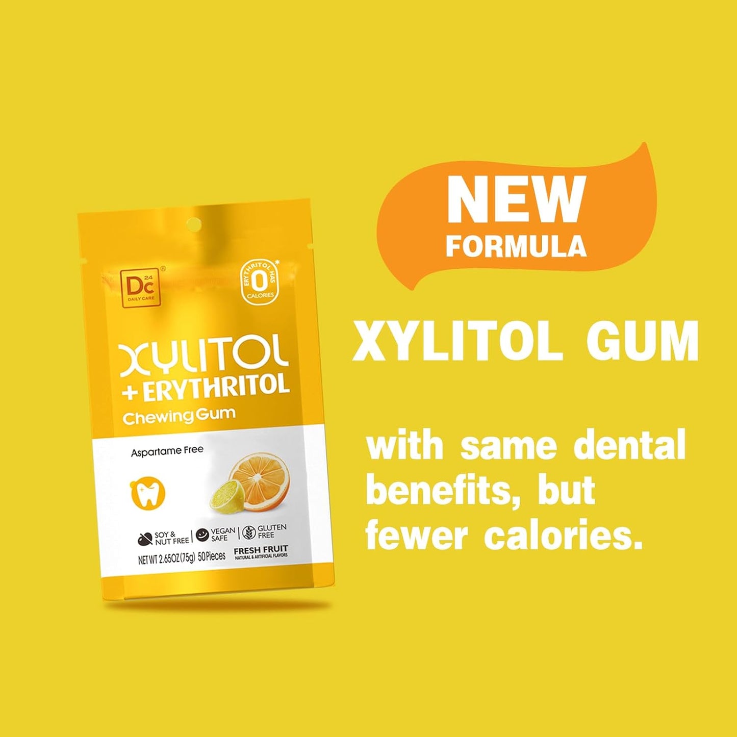 sugarless-xylitol-chewing-gum-with-erythritol---fresh-fruit-flavored-gum---low-calorie-daily-care-gum---aspartame-free-sugar-free-gum---50-pieces-2