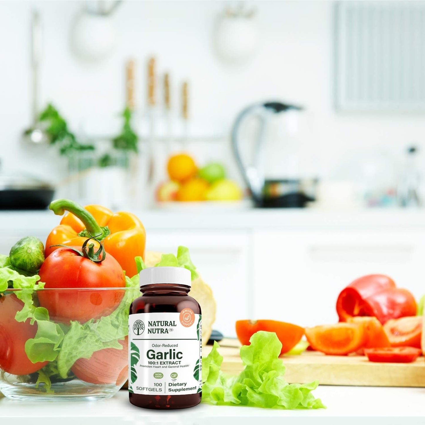 organic-odorless-garlic-oil-supplement-for-heart-and-skin-health---immune-support-cyclical-issues-body-fat-maintenance---500mg-allium-sativum-100-softgels-5