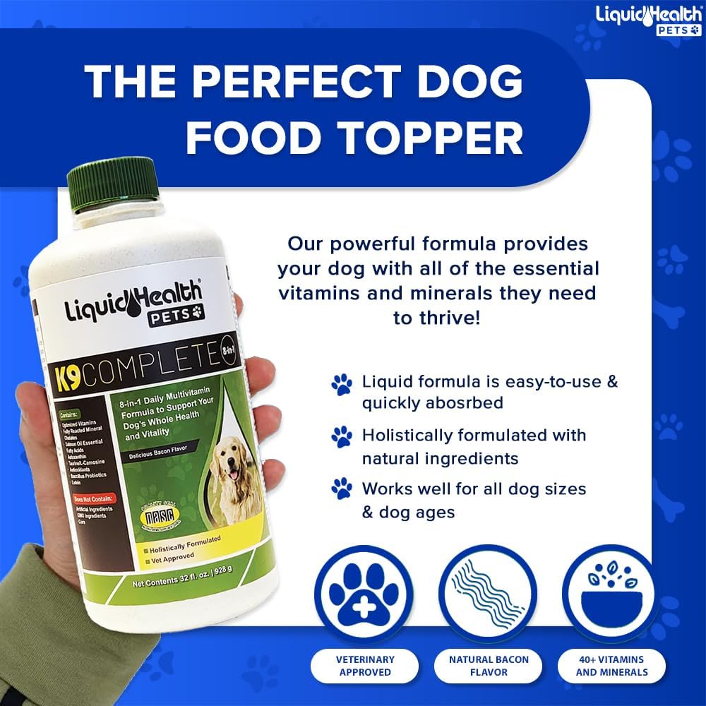 32-oz-liquidhealth-k9-complete-multivitamin-for-dogs-puppies---8-in-1-formula-for-senior-puppy-dog-diet---canine-vitamins-for-skin-coat-joints-immune-support---3-pack-3