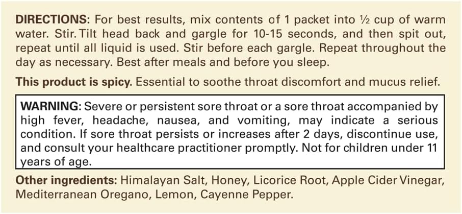 all-natural-throat-care-packets-for-adults---soothes-sore-throat-mucus-cough-oral-thrush---spicy-herb-flavor---12-pack-8