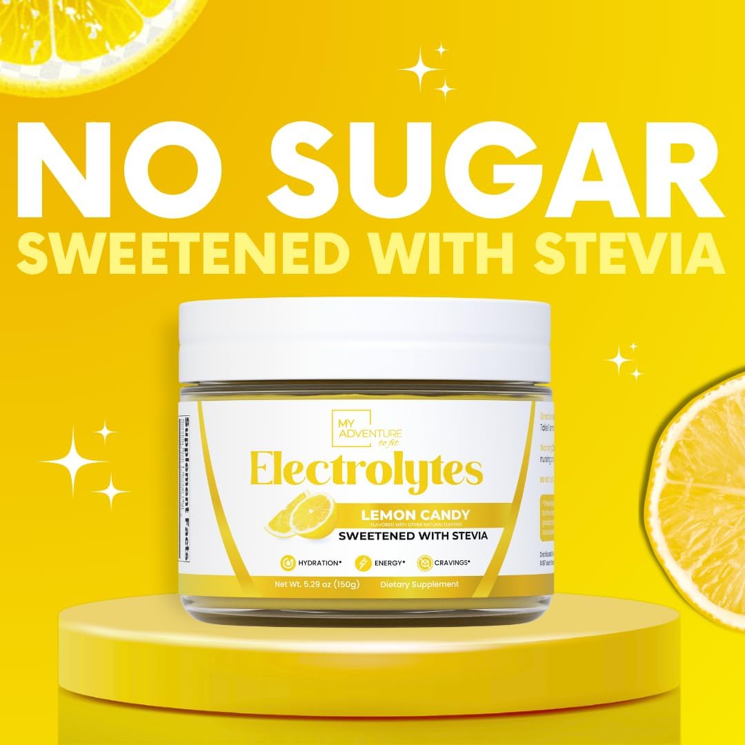 zero-sugar-lemon-candy-electrolytes-powder---natural-energy-hydration-drink-mix---vegan-keto-paleo---caffeine-free---37-servings-6