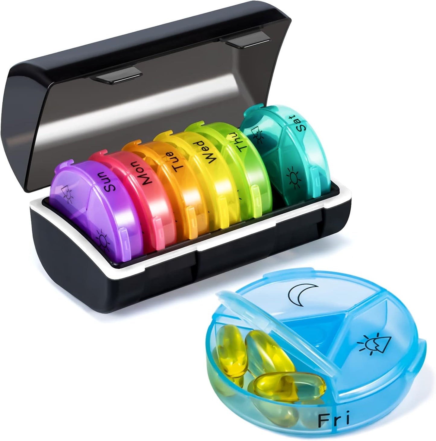 chrxbei-weekly-pill-organizer-with-large-compartments-for-vitamins-and-supplements---bpa-free-medicine-container-for-3-times-a-day-7-days---black-1