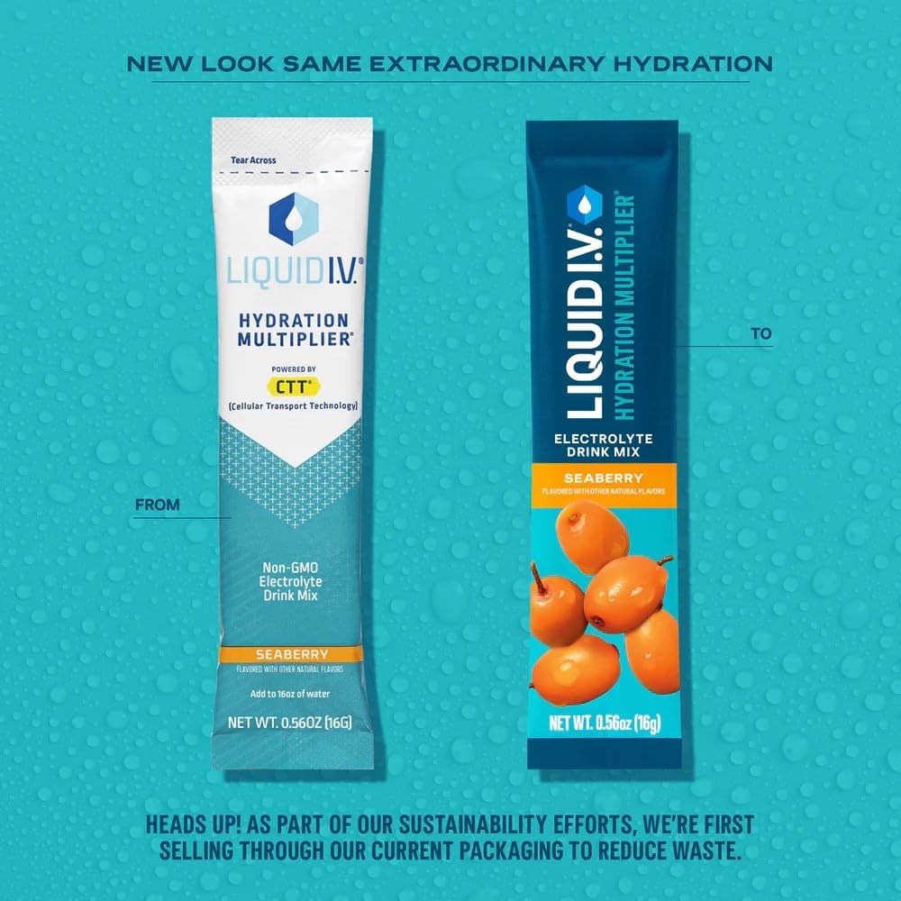 liquid-iv-seaberry-hydration-multiplier-powder-packets---electrolyte-drink-mix-sticks---non-gmo---16-servings-12-pack-3