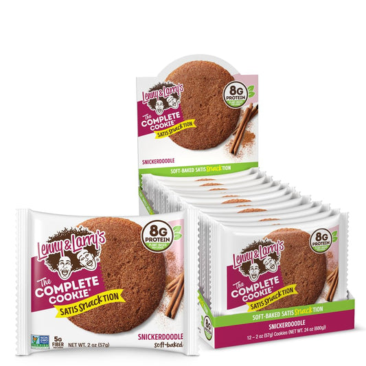 lenny-larrys-snickerdoodle-complete-cookie---soft-baked-8g-plant-protein-vegan-non-gmo---24-ounces-pack-of-12-1