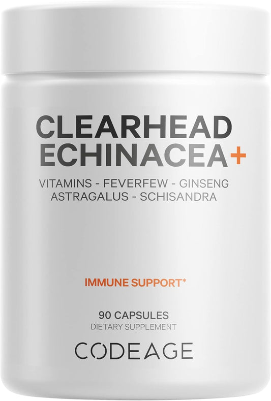 clear-head-echinacea-supplement-with-schisandra-feverfew-coptis-american-ginseng-astragalus-garlic-probiotics-vitamins-c-d3-zinc-selenium---90-capsules-1
