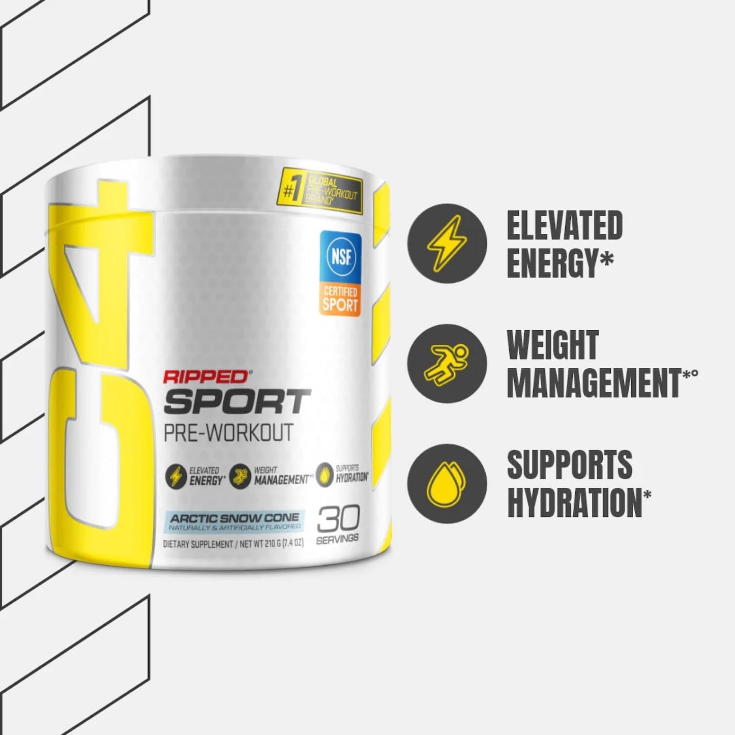 cellucor-c4-sport-blue-raspberry-c4-ripped-arctic-snow-cone-pre-workout-powder-bundle---nsf-certified-sugar-free-energy-supplement---30-servings-6