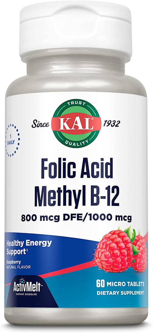 raspberry-flavored-kal-800-mcg-folic-acid-methyl-b-12-tablets---60-count-1