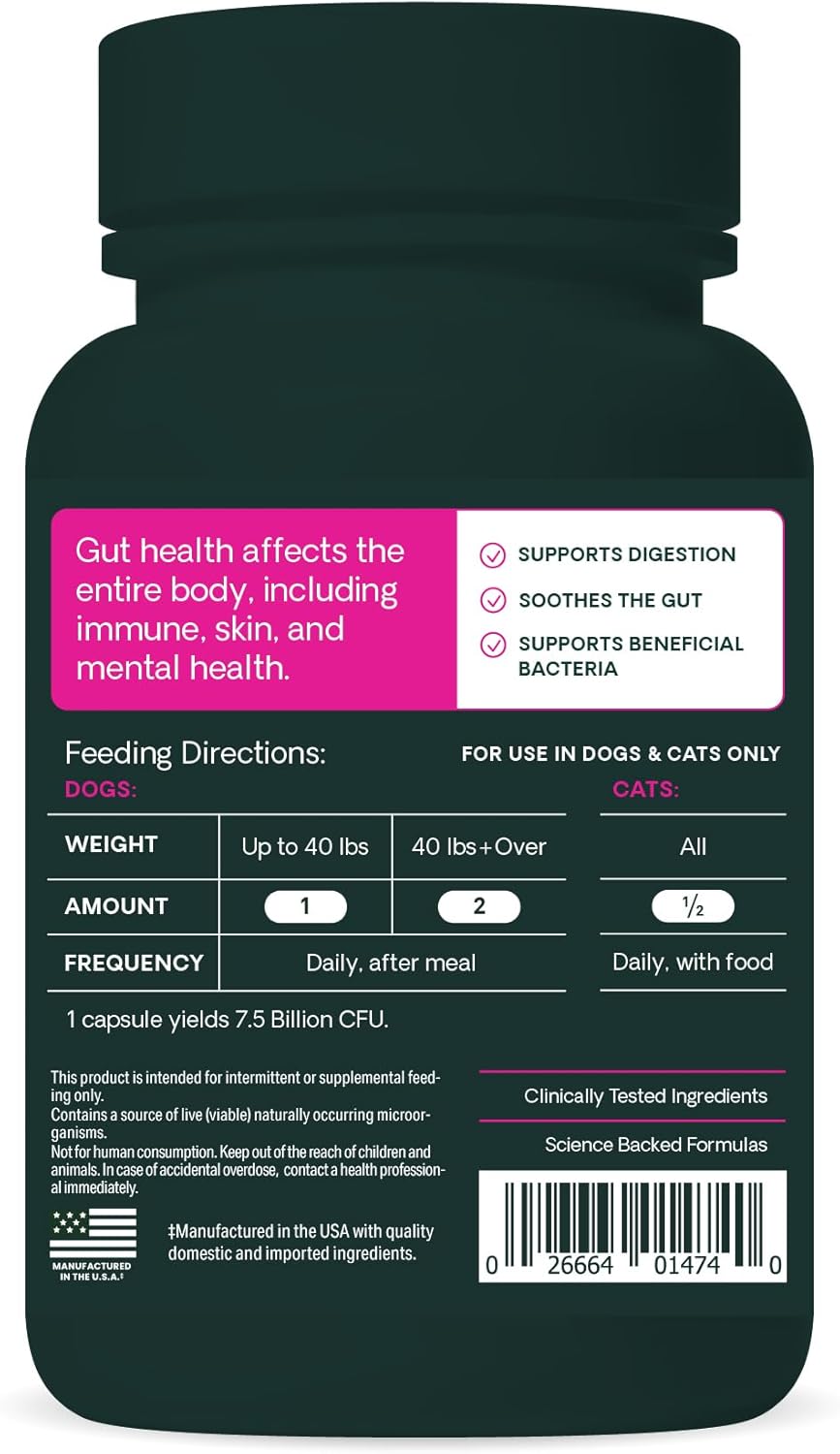 extra-strength-digestive-supplement-for-dogs-cats---probiotic-prebiotic-capsules-for-gut-health-gas-diarrhea-immune-support---180-count-75-billion-cfu-per-capsule-4