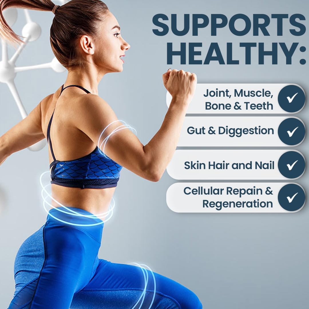 multi-collagen-peptides-powder---unflavored-protein-with-hyaluronic-acid-copper-biotin-multivitamin---1206-oz-for-nail-skin-hair-gut-health-5