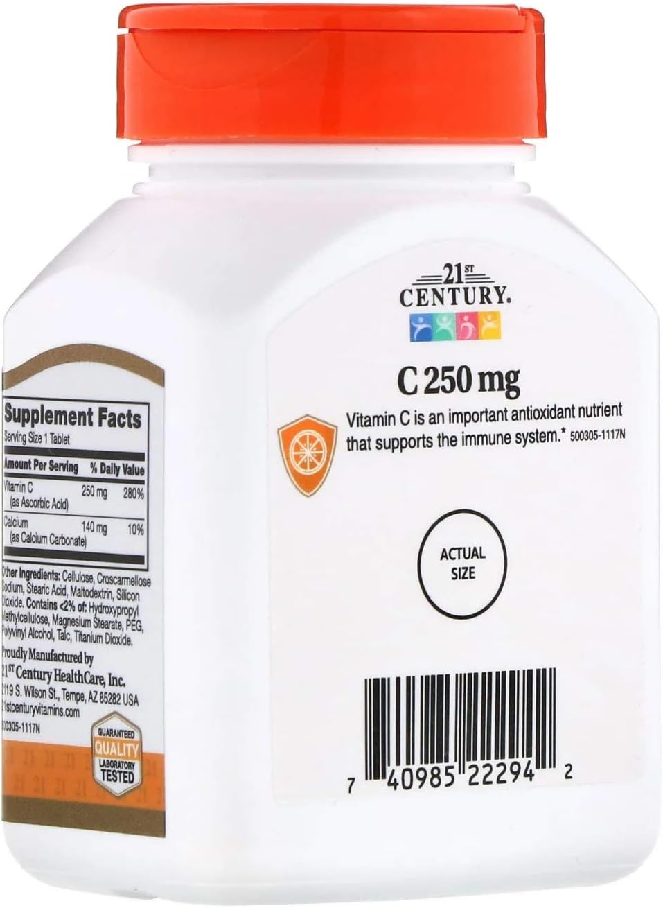two-packs-of-21st-century-c-250-mg-tablets-110-count---total-of-220-tablets-2